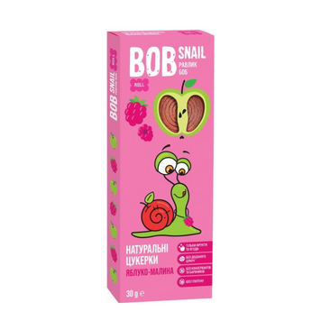 Цукерки Яблучно-Малинові | Bob Snail, 30г 79Z5042 фото