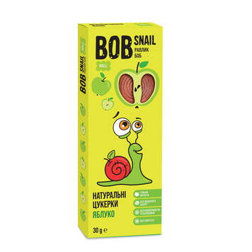 Цукерки яблуко | Bob Snail, 30г 84D5042 фото
