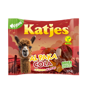 Желейні цукерки веганські альпака кола | Katjes, 175г 938R163164 фото